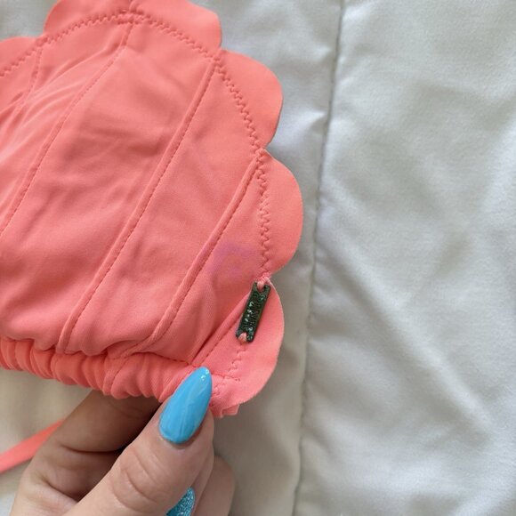 Pink Victorias Secret Womens Medium String Bikini Top Swimsuit Beach Summer - Picture 2 of 6